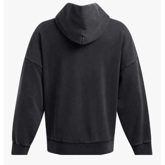 Under Armour Icon Heavyweight Fleece 1386552 001 Black Hoodie Men's Size XL - Picture 2 of 10